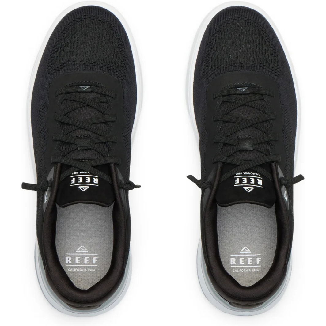 2026 Reef Mens Shoreline Del Mar Trainers CJ8566 - Black / White